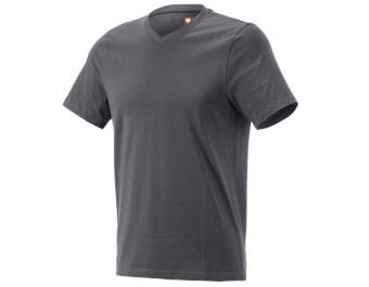 e.s. T-shirt cotton V-Neck