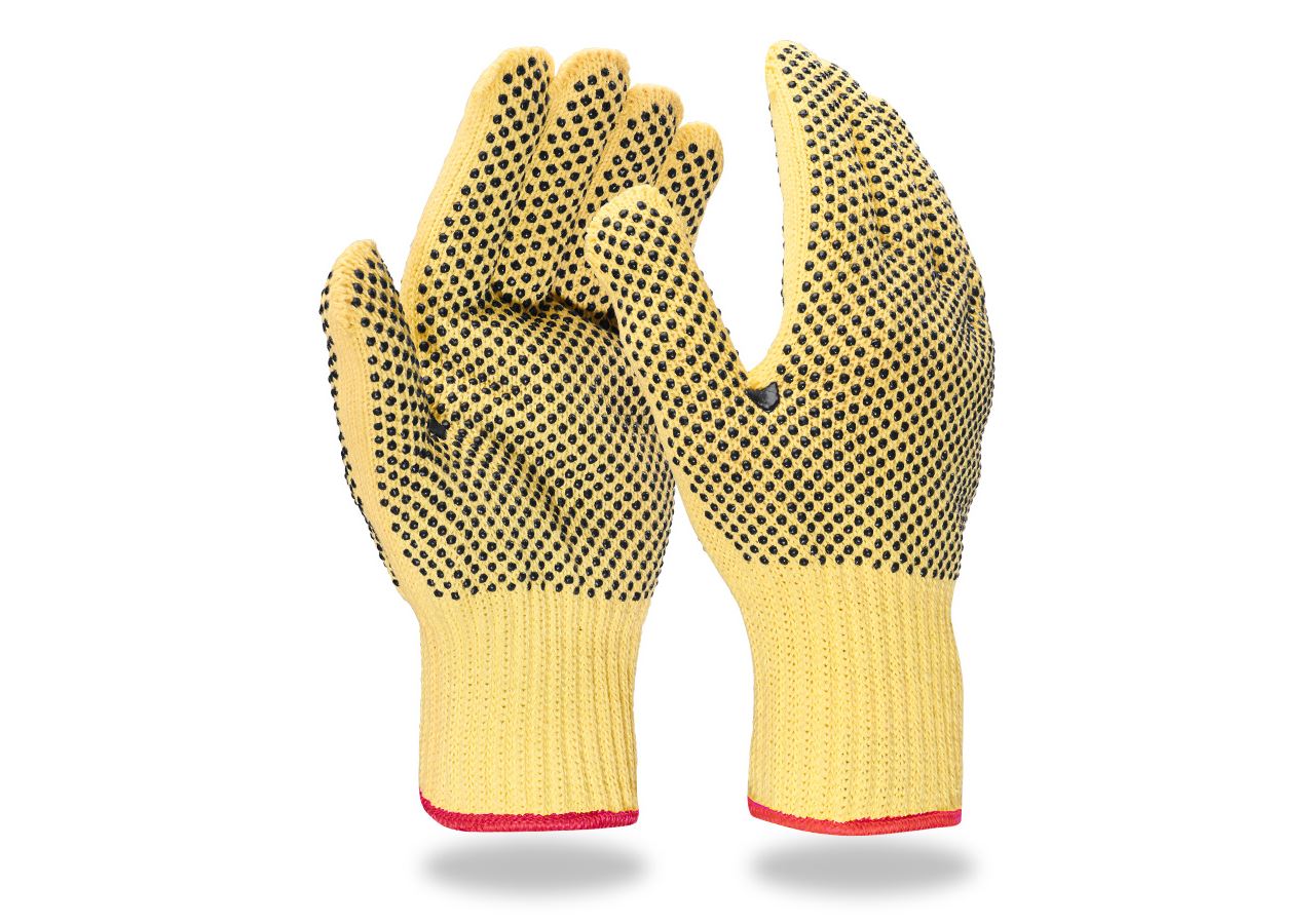 Coated: Aramid knitted gloves Safe Point