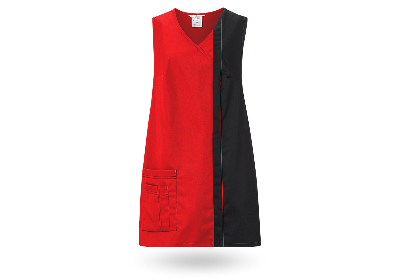 Aprons: Tabard Franziska + red/black