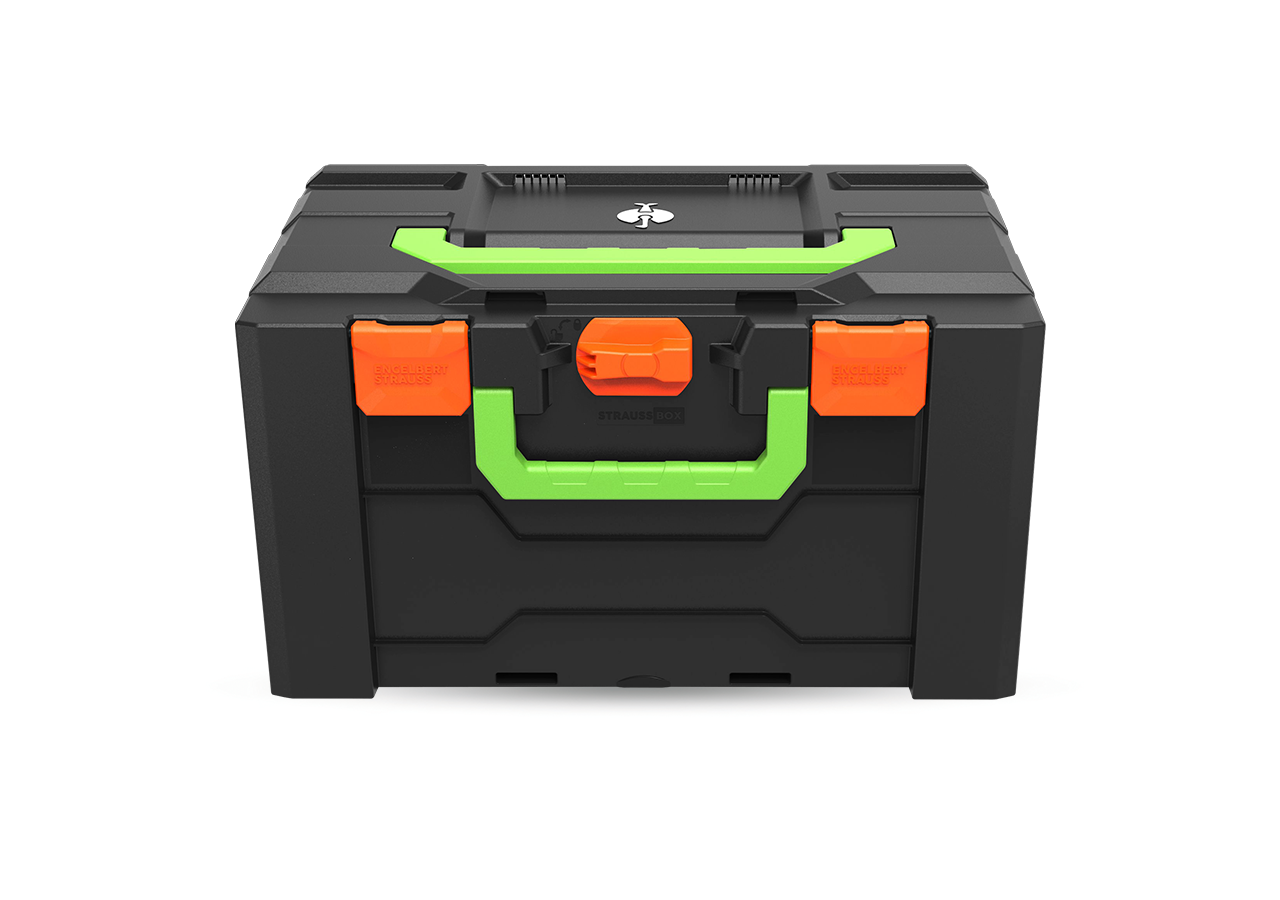 STRAUSSbox System: STRAUSSbox 280 large Color + high-vis orange