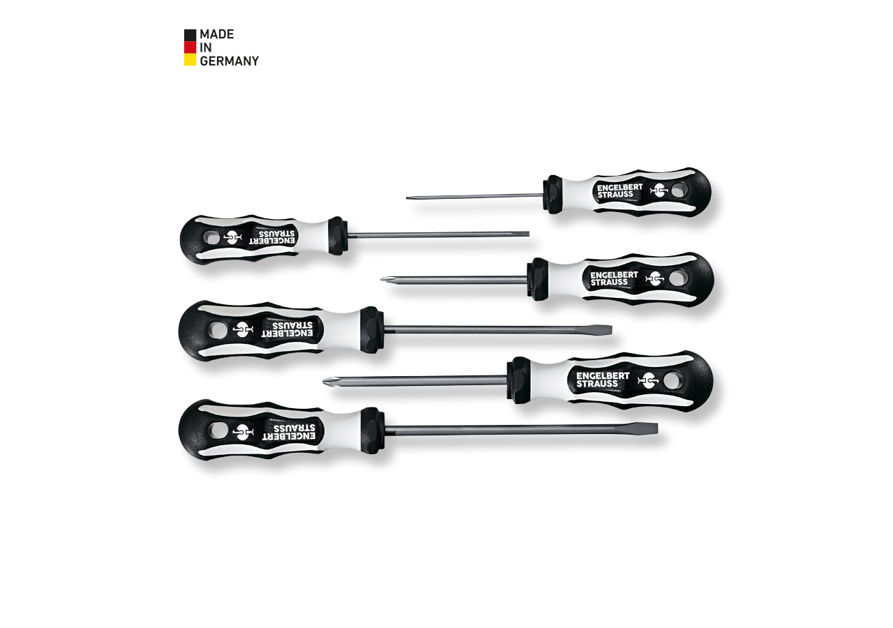 Screwdrivers: Workshop screwdriver set stainless steel