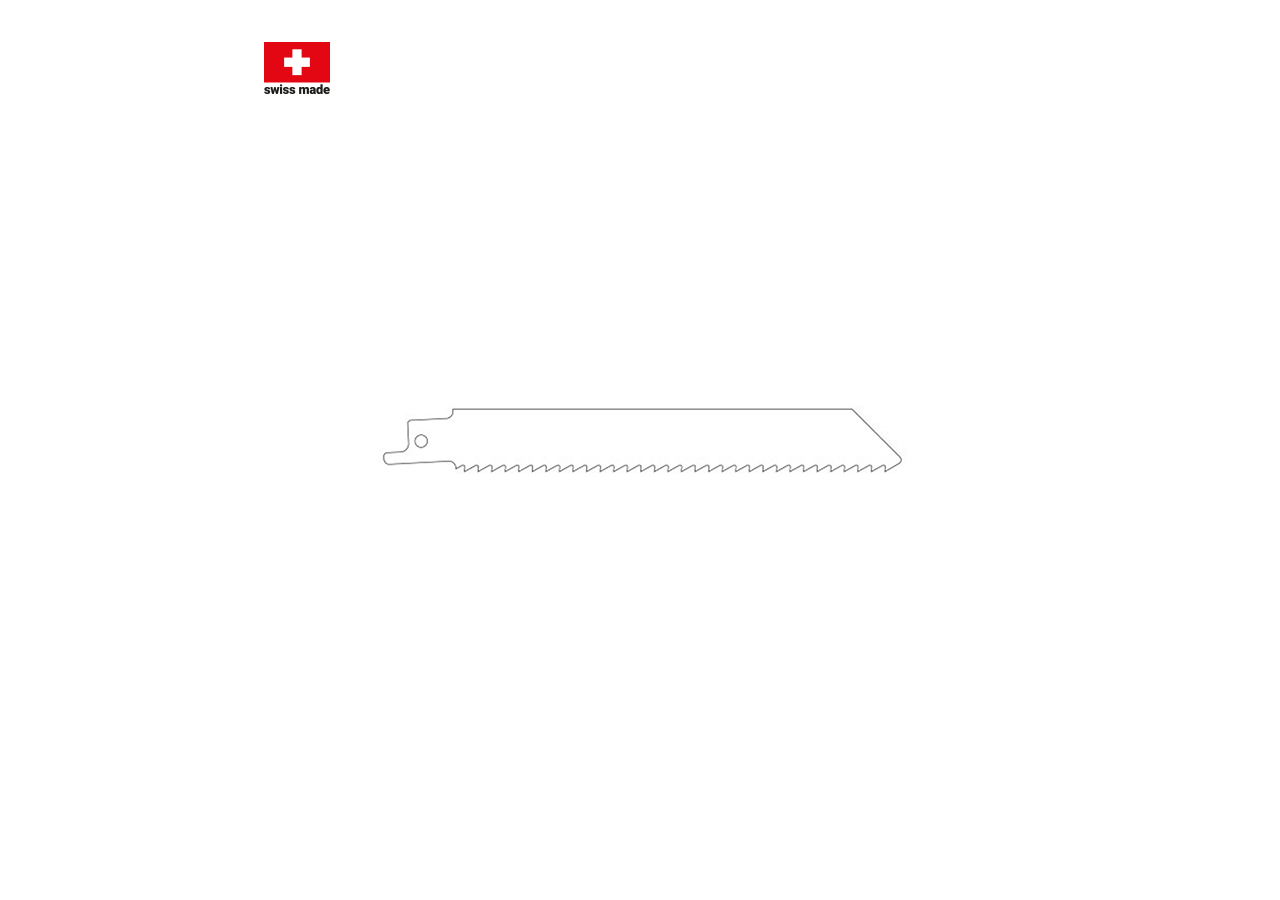 Sawing: Sable saw blades for wood/plastic processing
