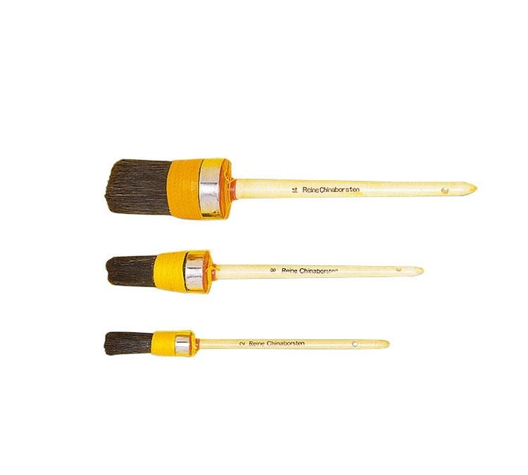 Brushes | rolls: Black China Round Brush classic