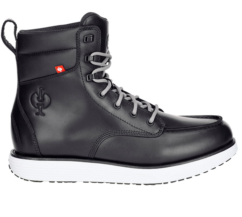 O2: O2 arbejdssko e.s. Boulder mid + sort