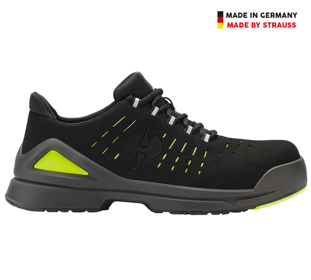 S1: S1 Safety shoes e.s. Zembra + black/high-vis yellow