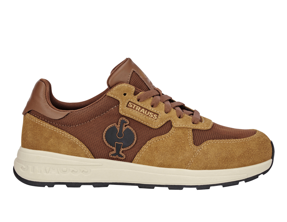 S1: S1 sikkerhedssko e.s. Canberra low + ørkenbrun