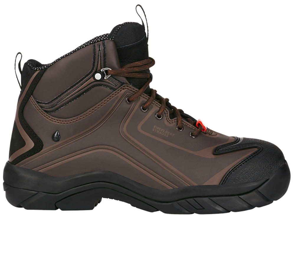 S3: e.s. S3 Safety shoes Kajam + chestnut/hazelnut