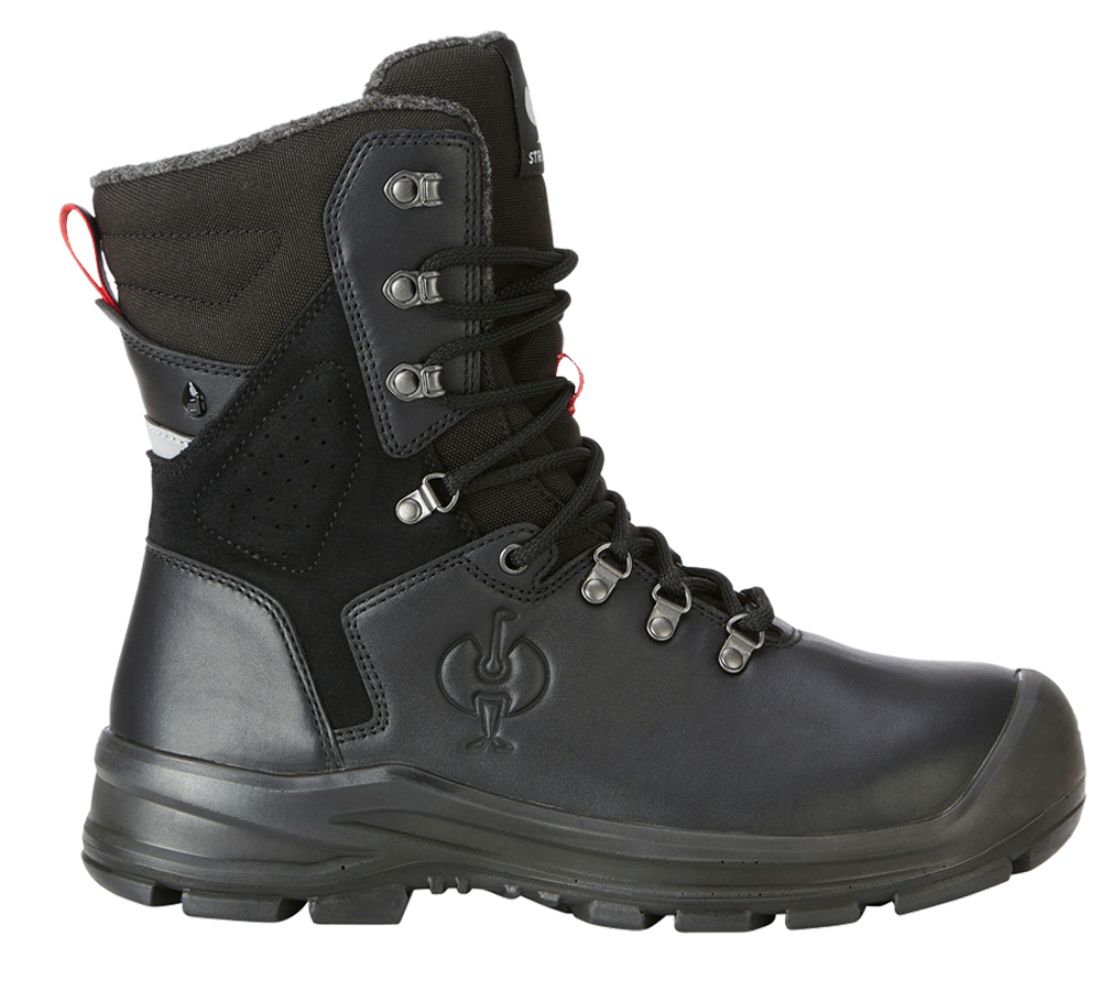 Winter shoes: S7 Safety boots e.s. Innsbruck mid + black