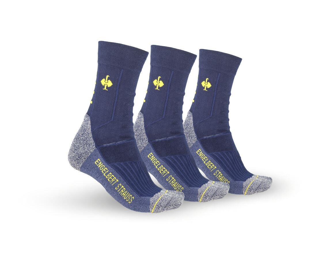 Socks: e.s. Allround functional socks light/high + navy