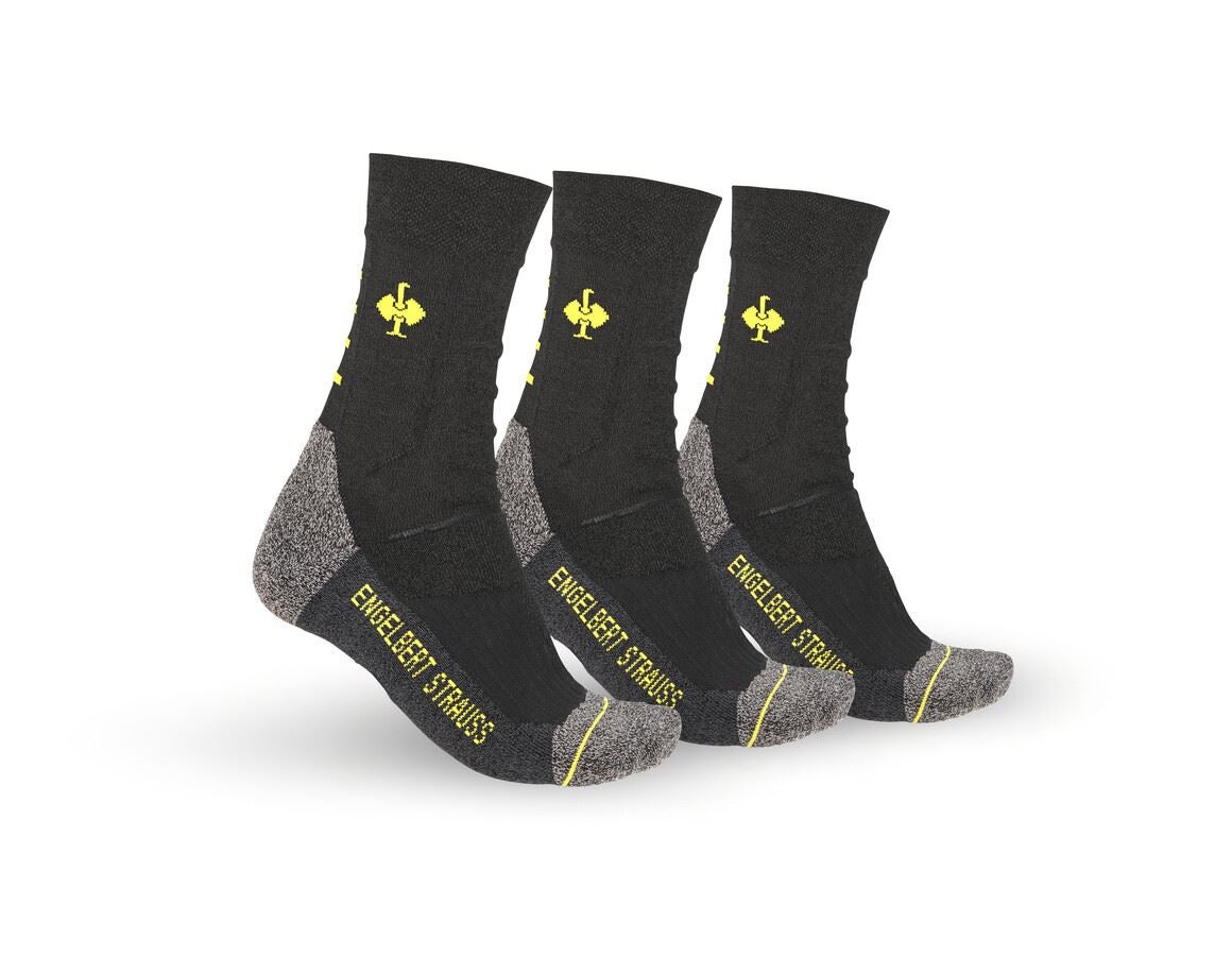 Socks: e.s. Allround functional socks light/high + black