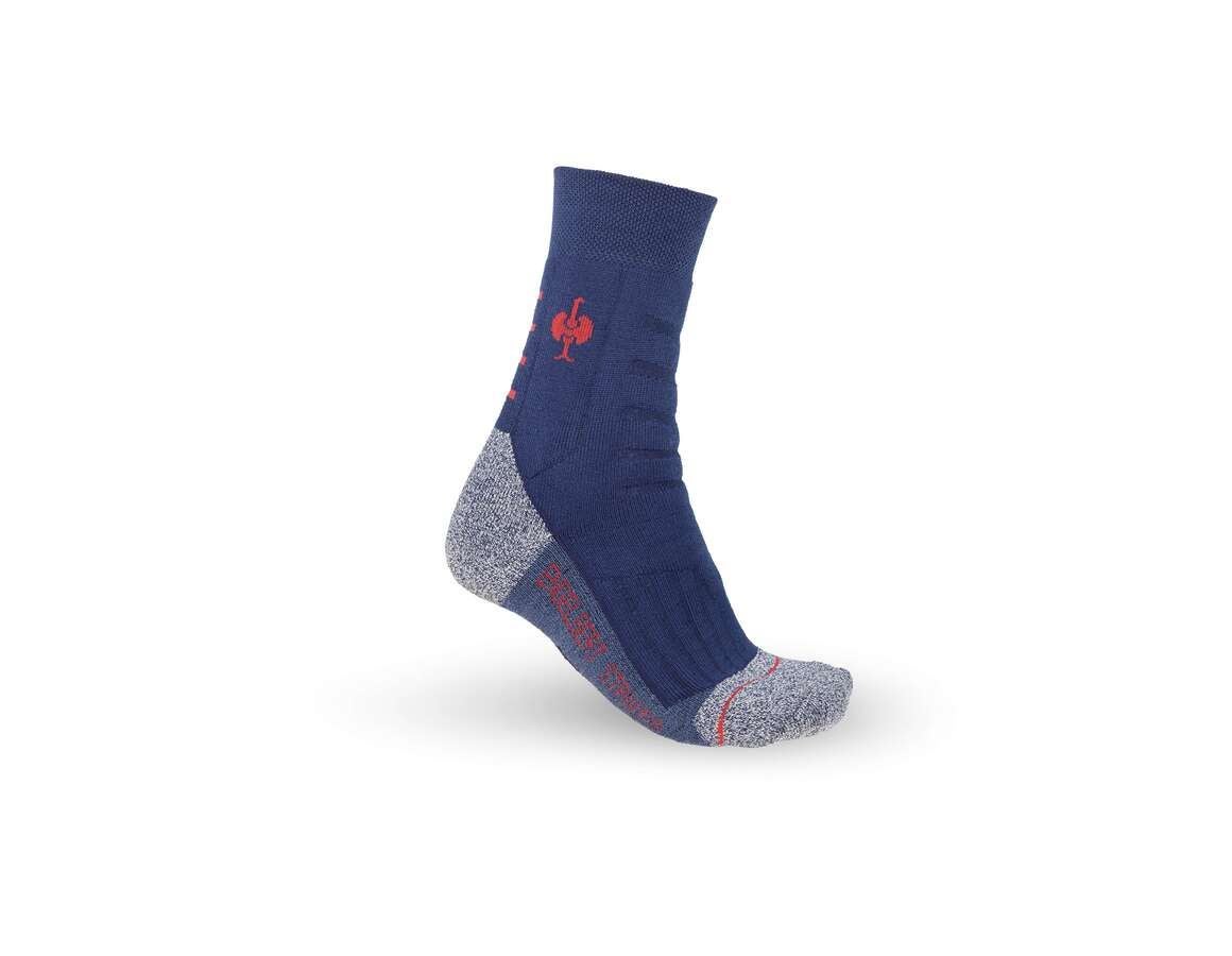 Socks: e.s. Allround socks function x-warm/high + navy