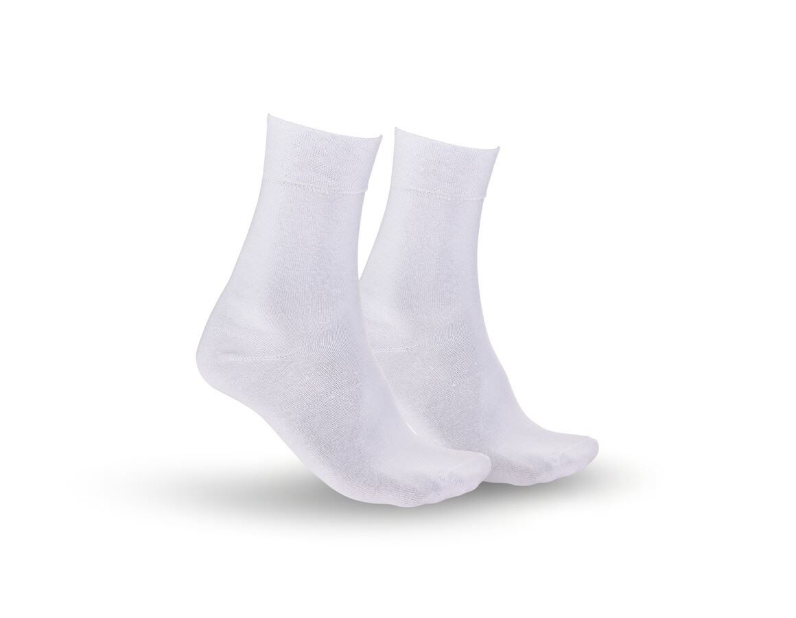 Socks: Healthcare socks classic light/high, pack of 2 + white