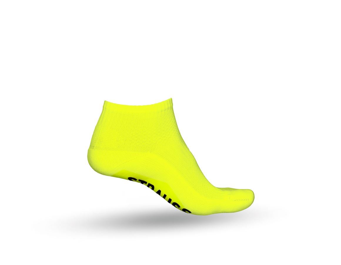 Socks: e.s. All-season socks function light/low + high-vis yellow/anthracite
