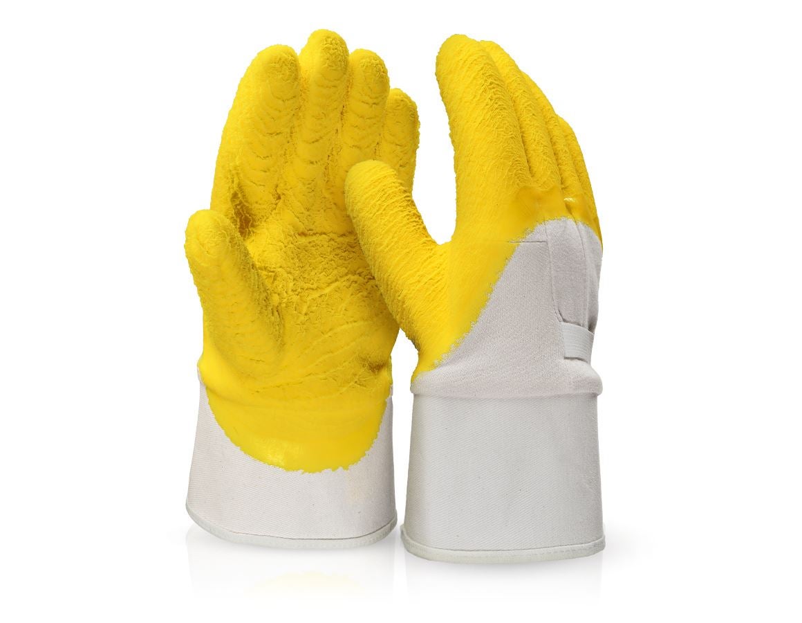 Belagt: Latexhandsker godt Grip