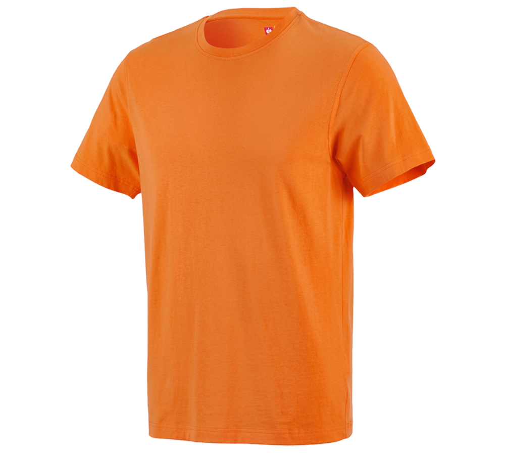 Snedker: e.s. T-Shirt cotton + orange