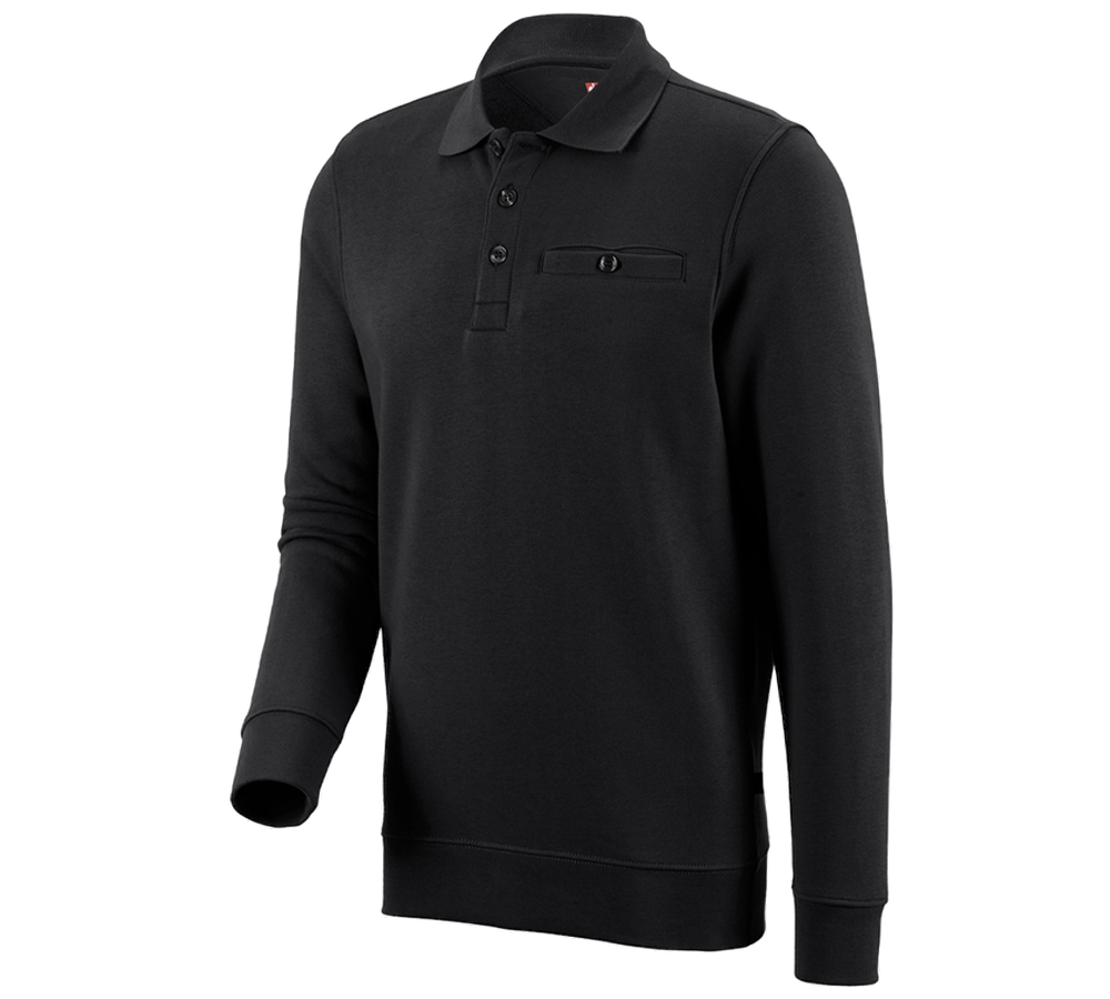 Emner: e.s. Sweatshirt poly cotton Pocket + sort
