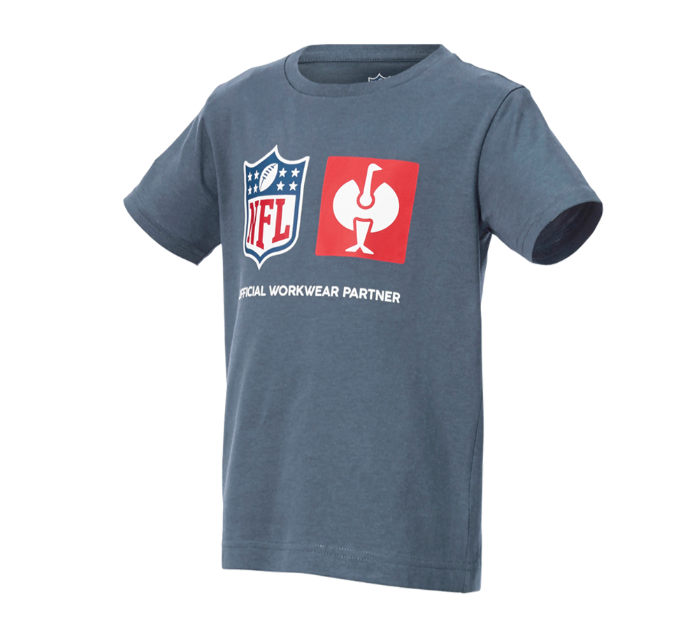 T-Shirts, Pullover & Skjorter: NFL T-Shirt cotton, kids + oxidblå