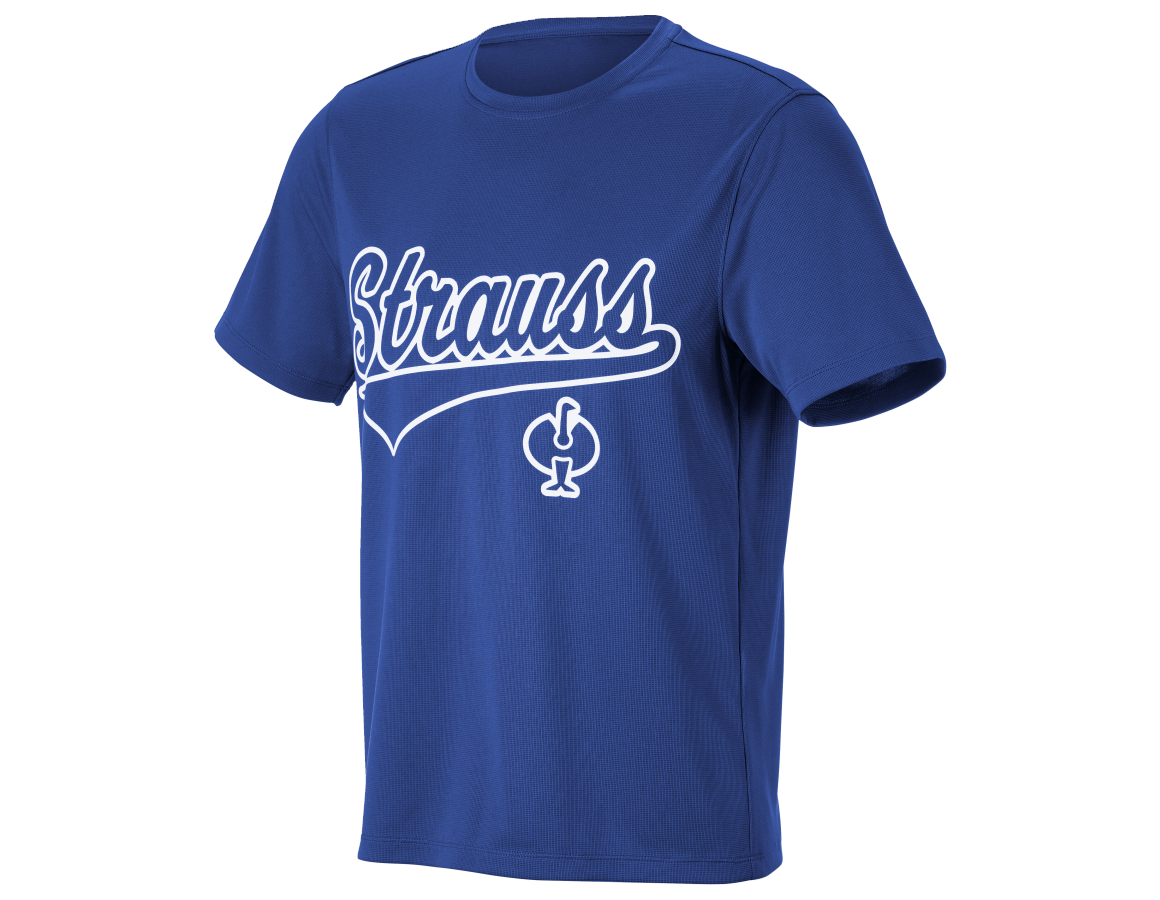 T-Shirts, Pullover & Skjorter: e.s. funktions-T-shirt Strauss + kornblå