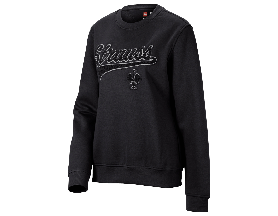Shirts, Pullover & more: Sweatshirt e.s.e:pic, ladies' + black