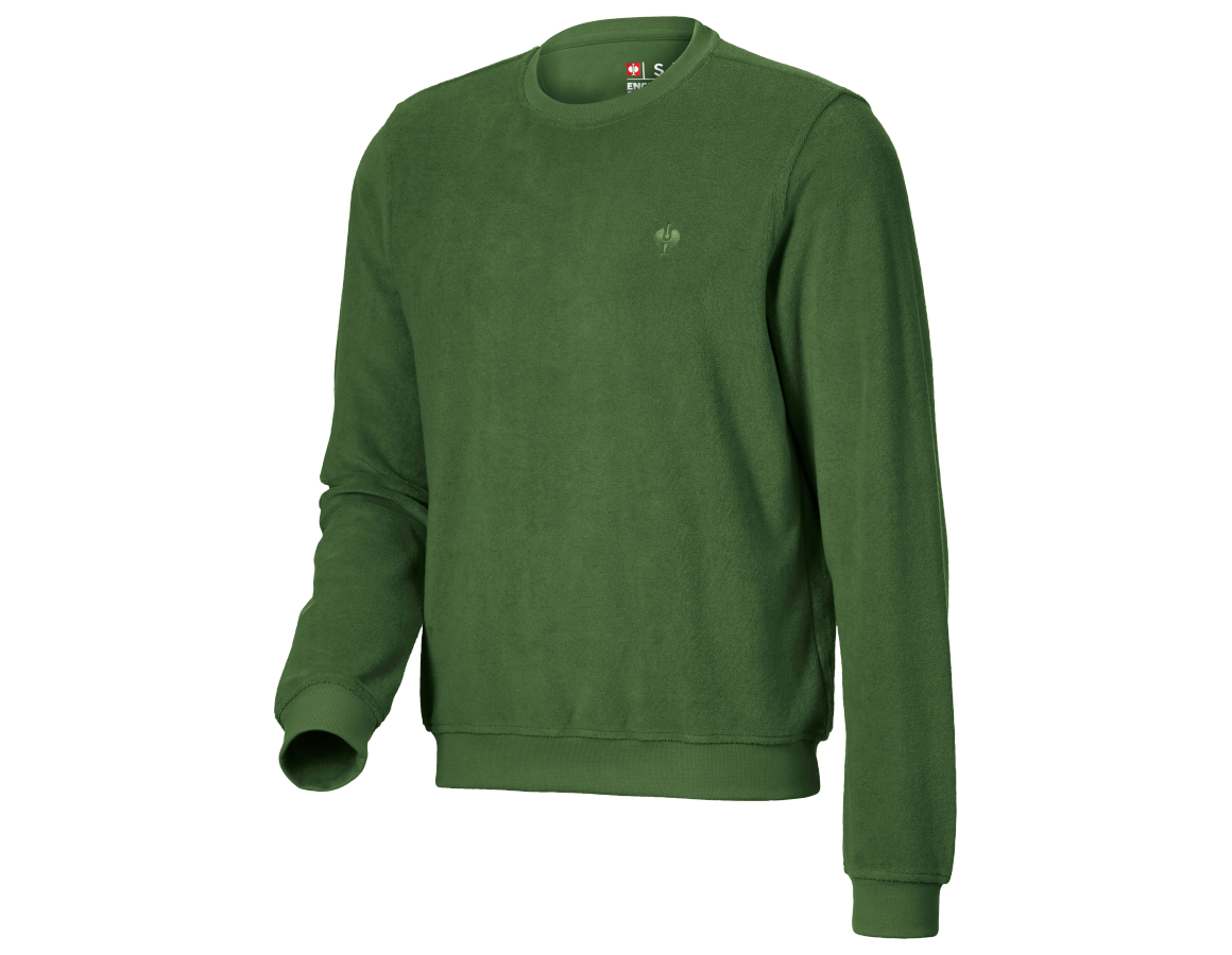 T-Shirts, Pullover & Skjorter: e.s. Sweatshirt Terry + nordicgrøn