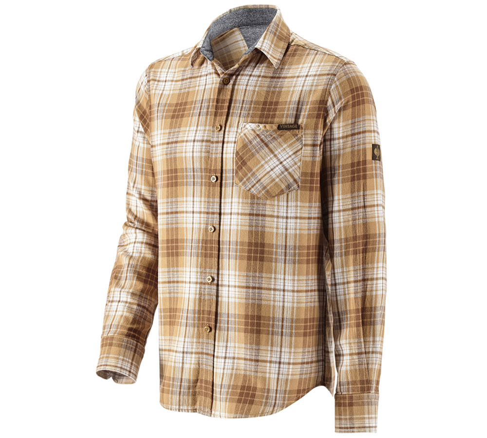 Topics: Check shirt e.s.vintage + sepia checked