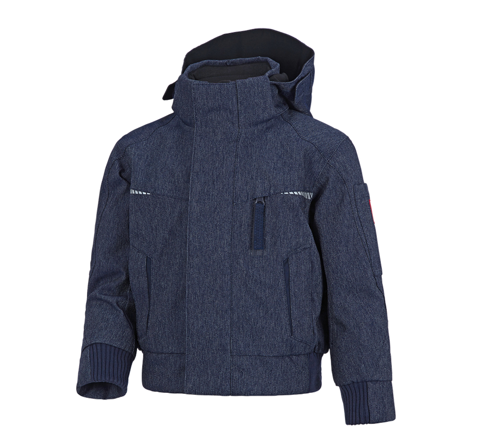 Topics: Winter functional pilot jacket e.s.motion denim,c. + indigo