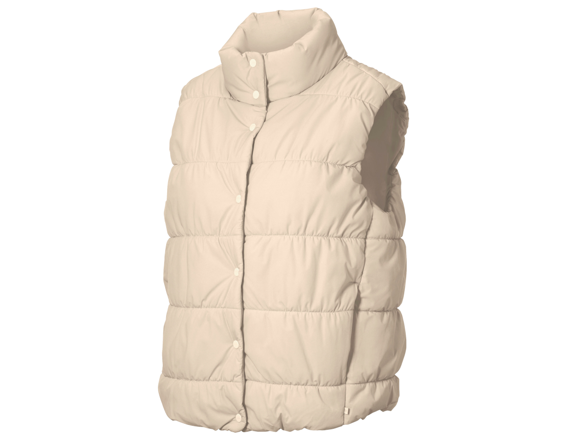 Arbejdsveste: Vest e.s.avida, damer + jurabeige
