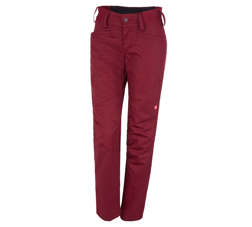 Topics: e.s. Trousers base, ladies' + ruby