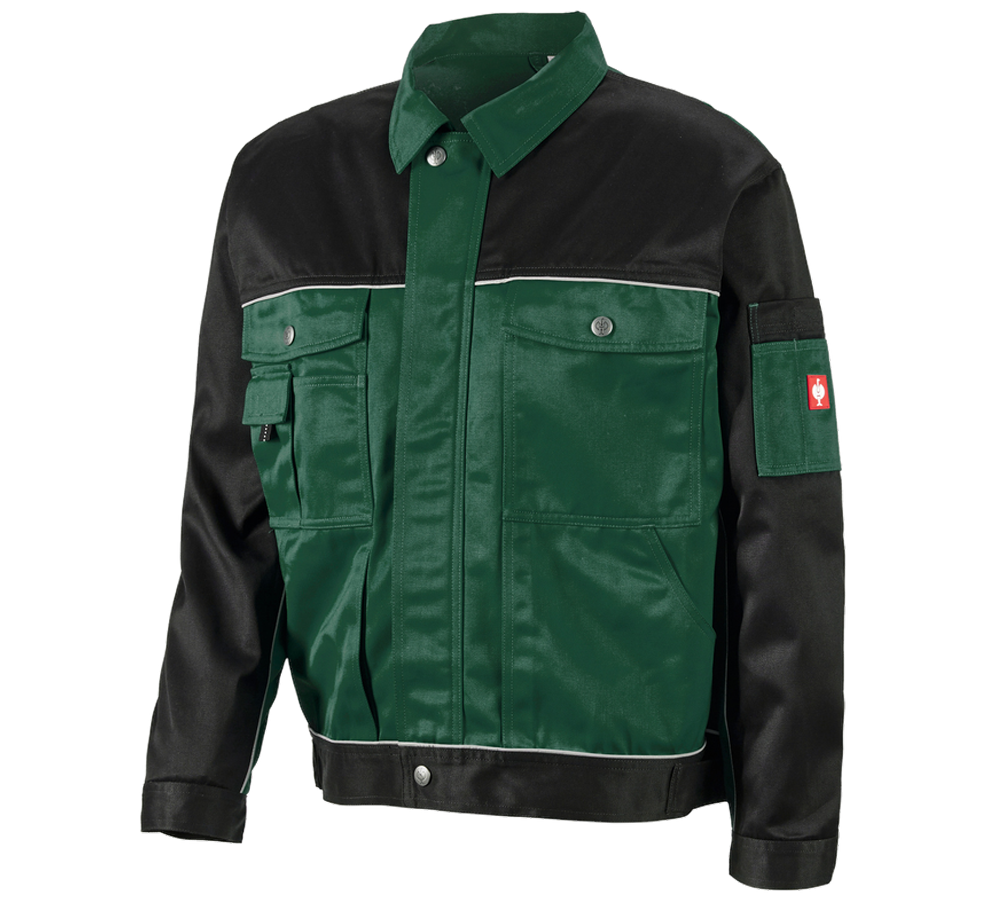 Work Jackets: Work jacket e.s.image + green/black