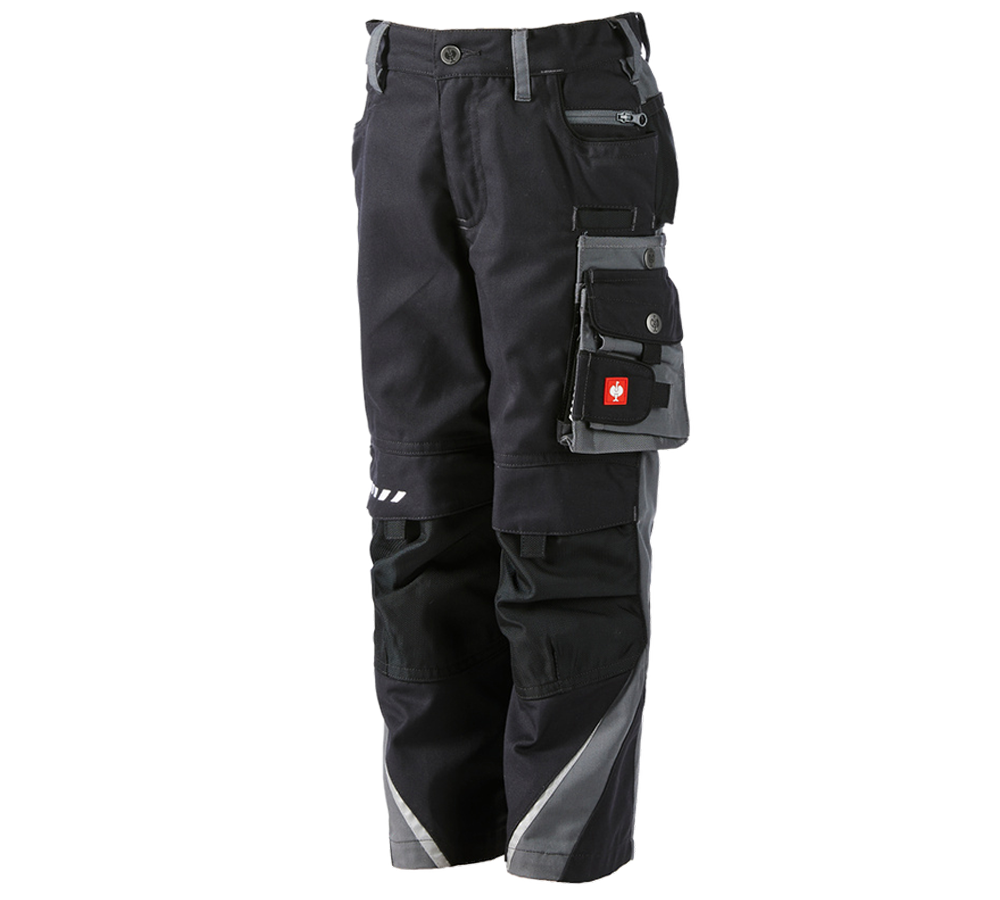 Trousers: Children's trousers e.s.motion + graphite/cement