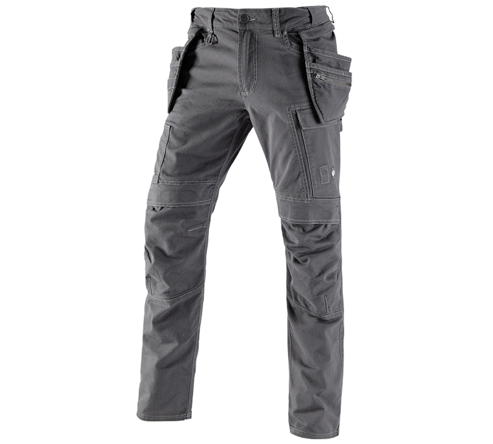 Arbejdsbukser: Holster-bukser e.s.vintage + tinfarve