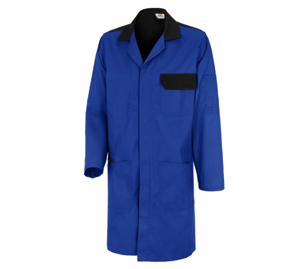 Healthcare |  Work Coats: STONEKIT Work Coat Odense + royal/black