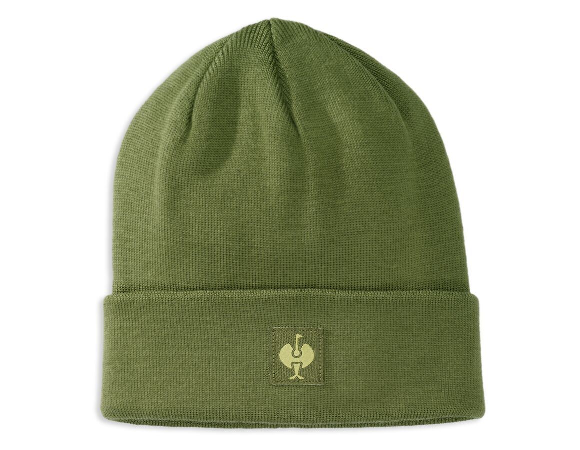 Accessories: Strikhue e.s.iconic + bjerggrøn