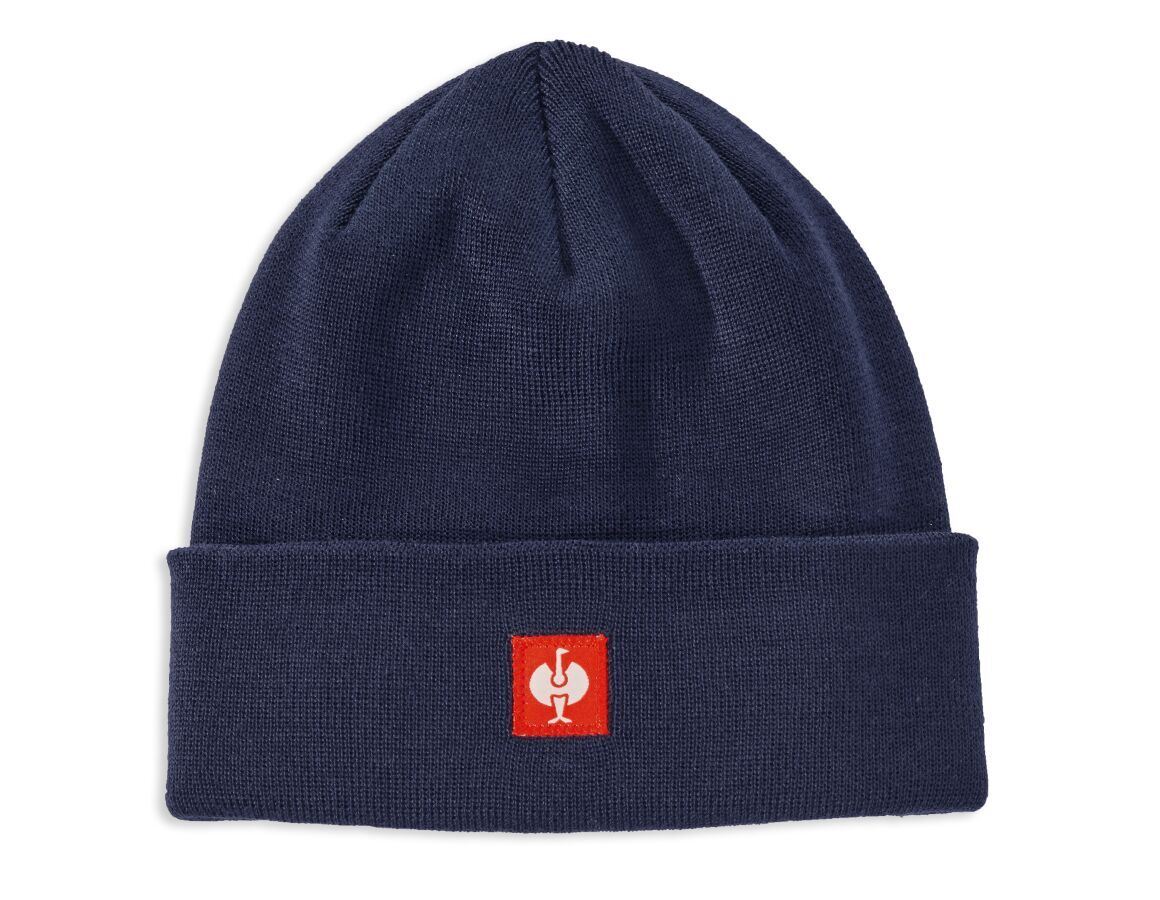 Accessories: Knitted hat e.s.line.core + navy