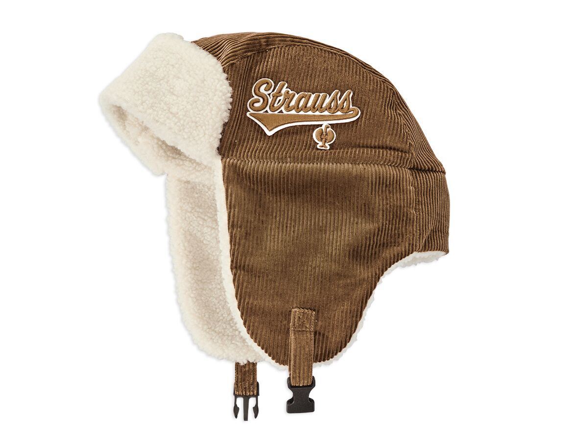Accessories: Winter hat e.s.e:pic + almondbrown