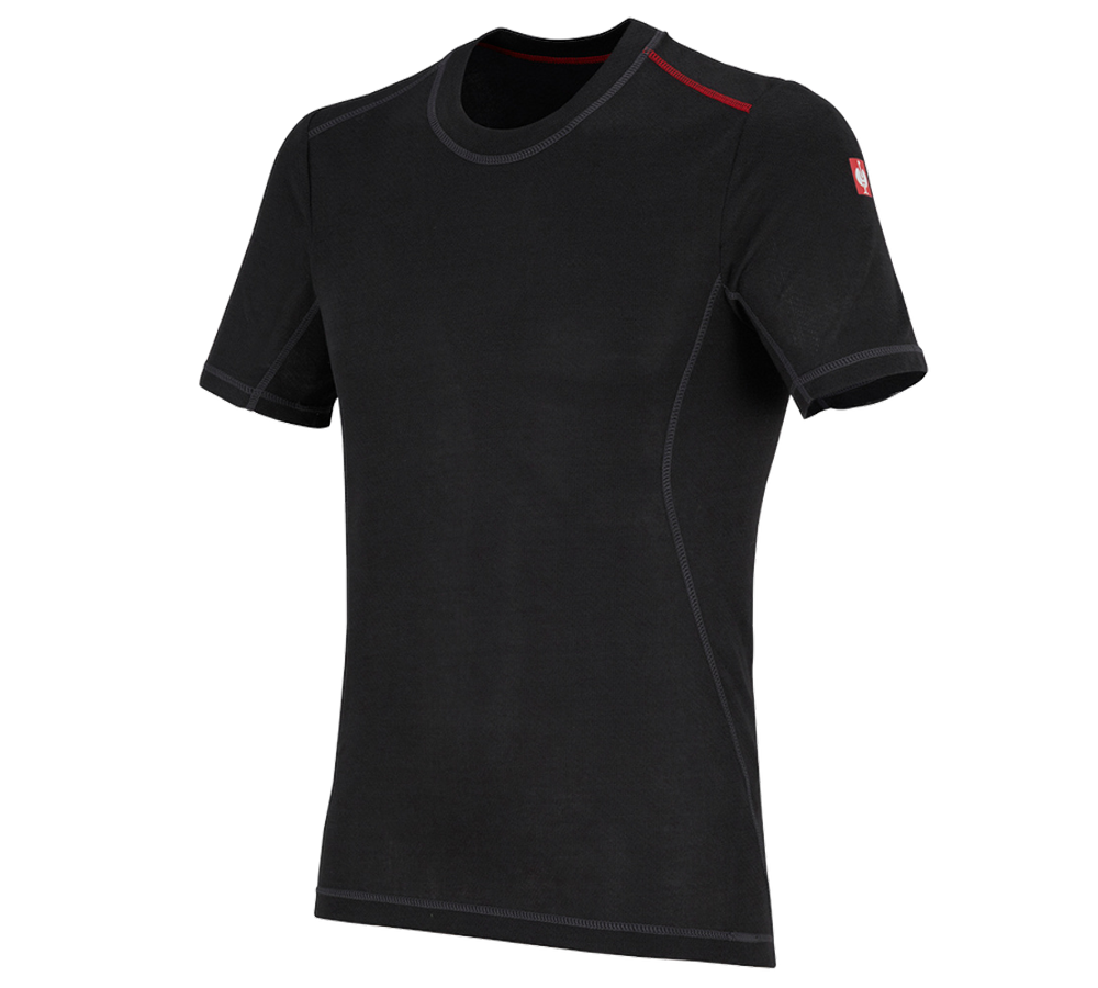 Underwear | Functional Underwear: e.s. functional-t-shirt basis-light + black