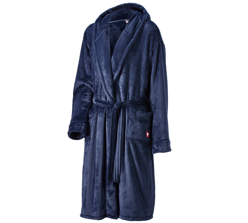 Accessories: e.s. Bathrobe + deepblue