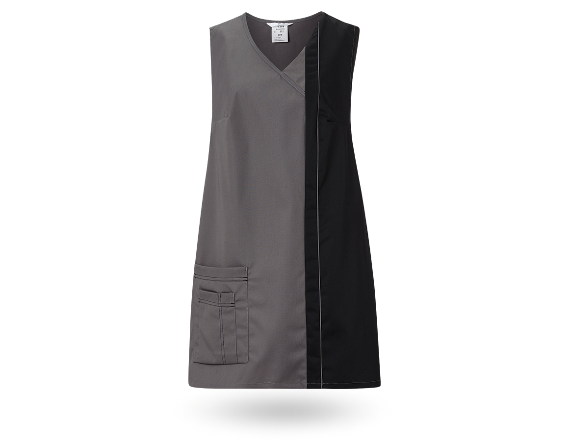 Aprons: Tabard Franziska + grey/black