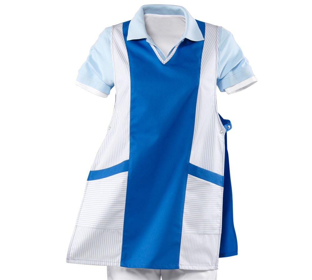 Aprons: Tabard Lydia + royal/white