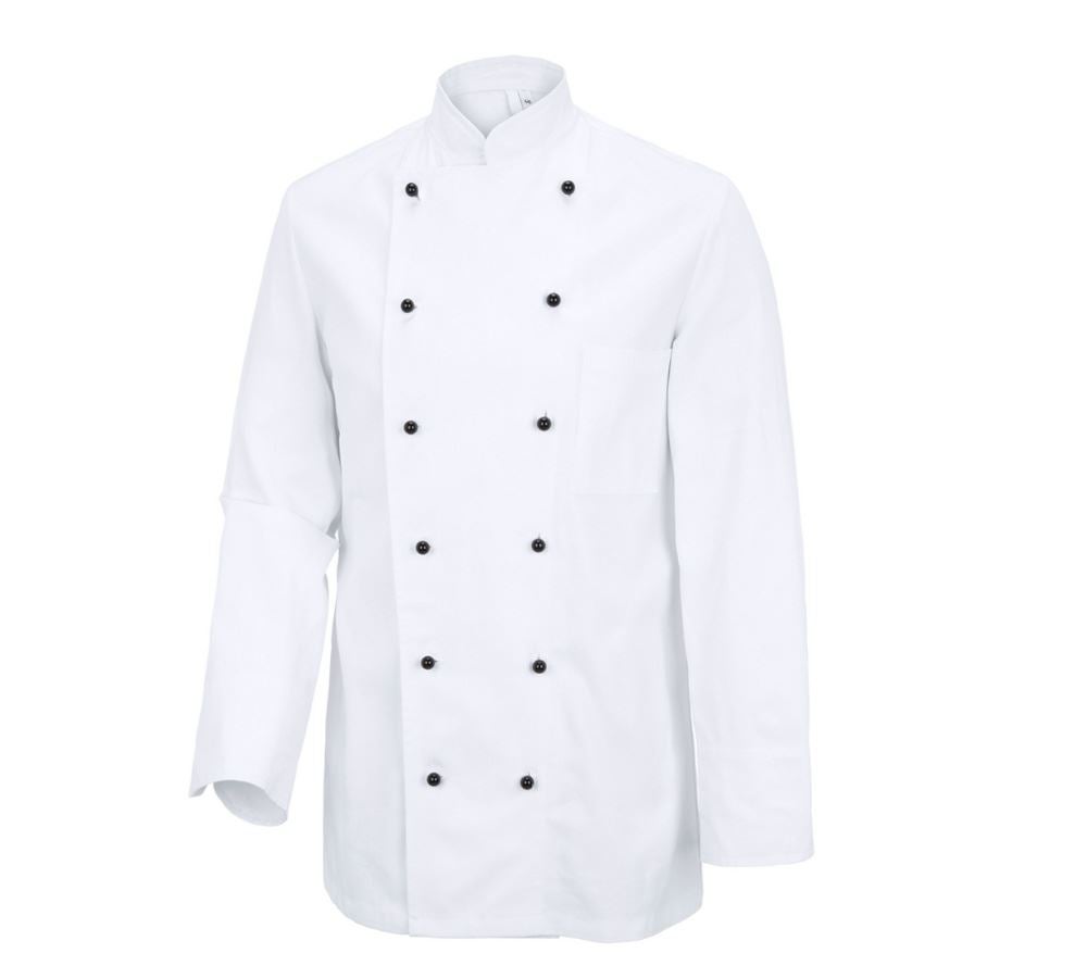 Shirts, Pullover & more: Unisex Chefs Jacket Cordoba + white