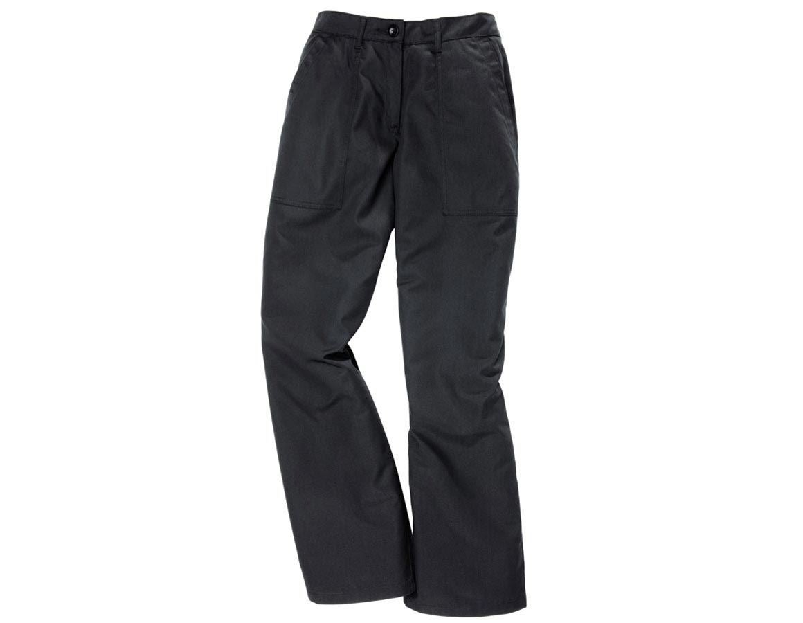 Work Trousers: Women's trousers Anne II + black