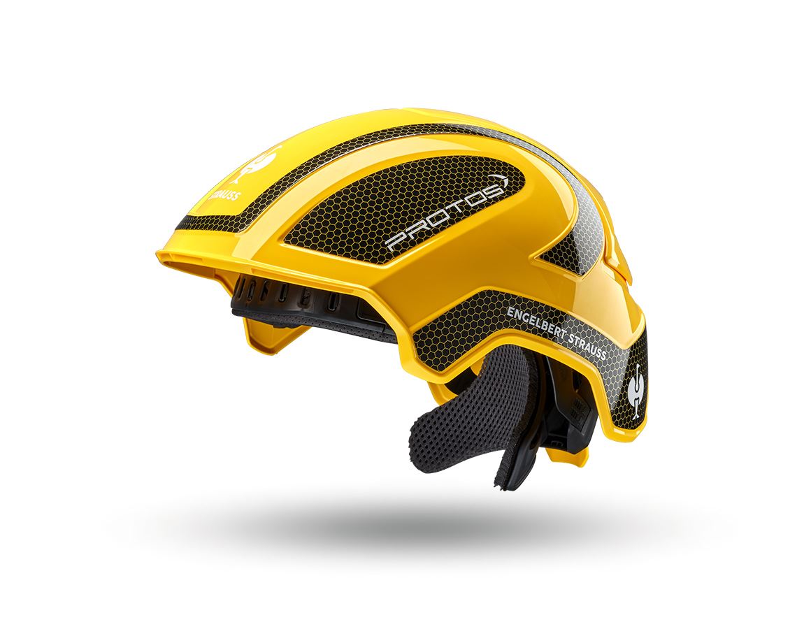 Hard Hats: e.s. Work helmet Protos® + yellow/black