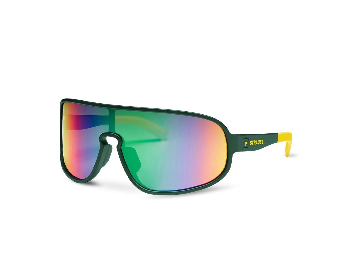 Accessories: Race sunglasses e.s.ambition + green