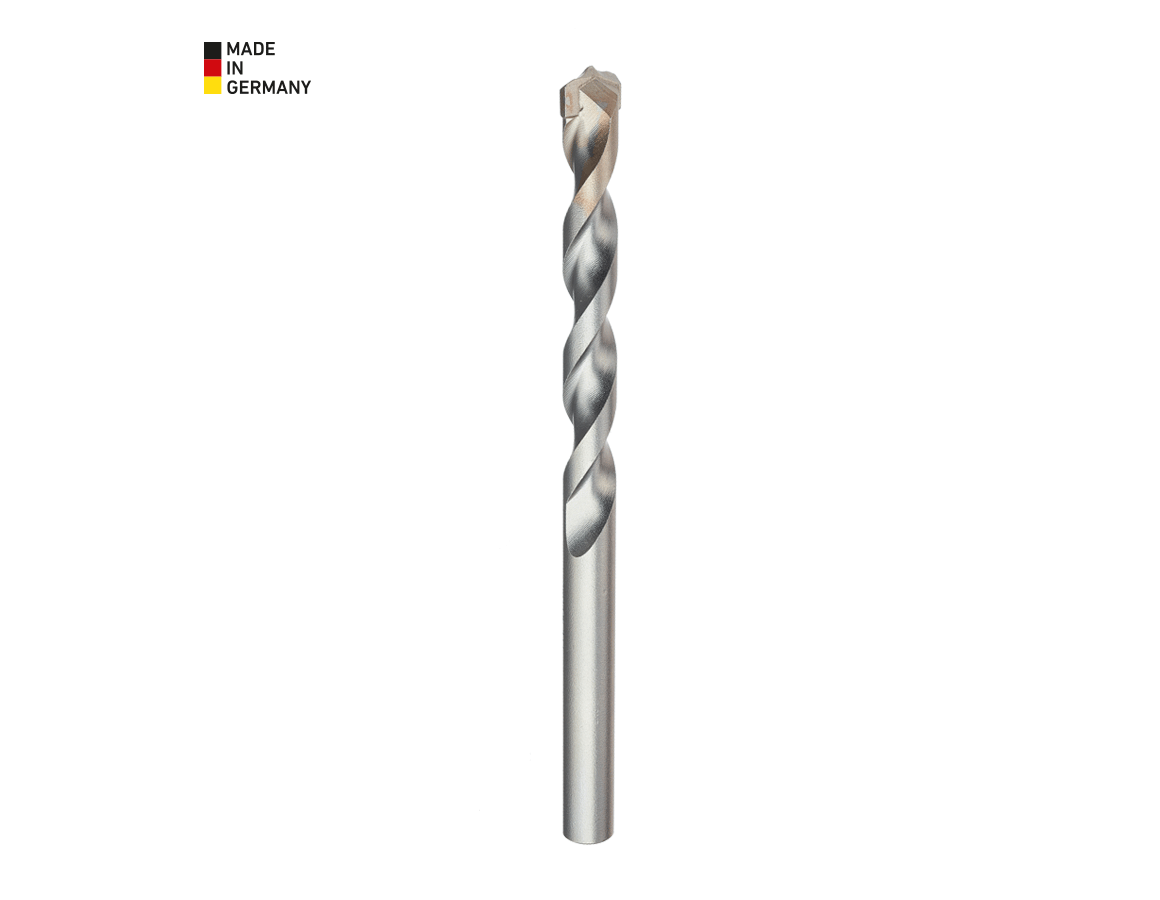 Drills: e.s. 2-blade stone drill set round shaft classic