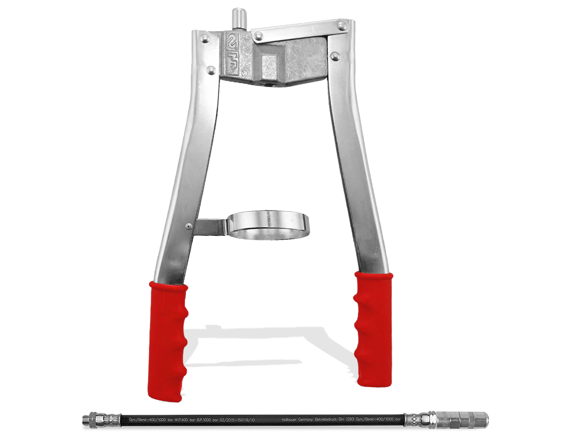 Maintenance: Two-hand grease press