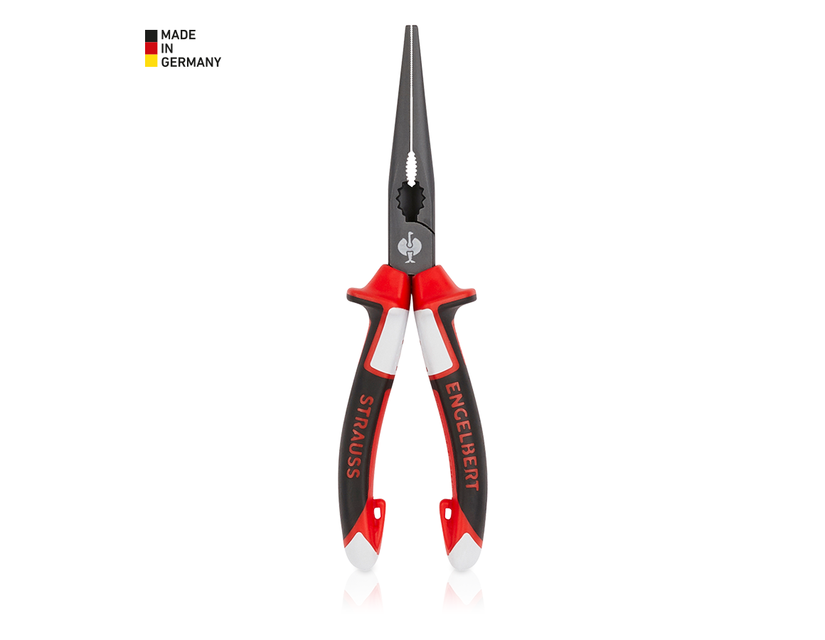 Tongs: e.s. flat round pliers