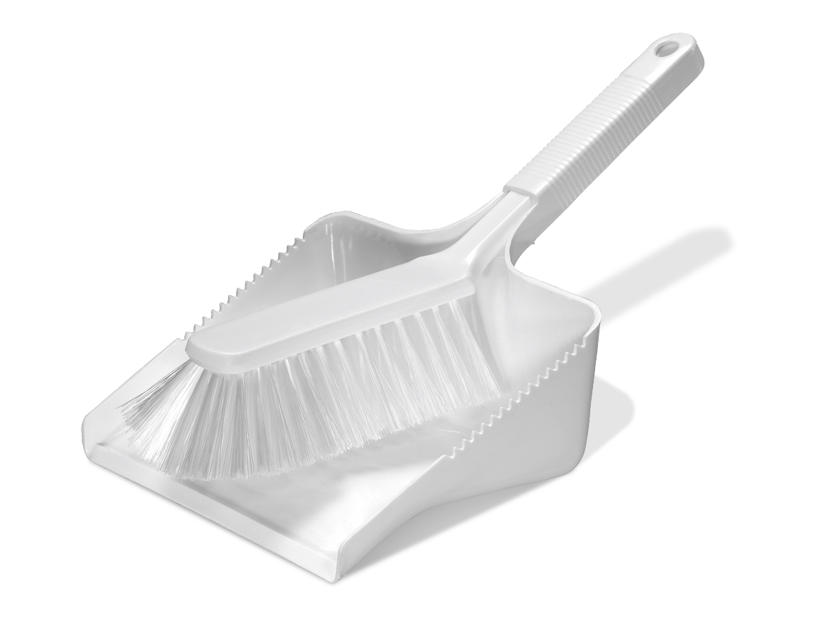 Brooms | Brushes | Scrubbers: Pan and Brush Set + transparent