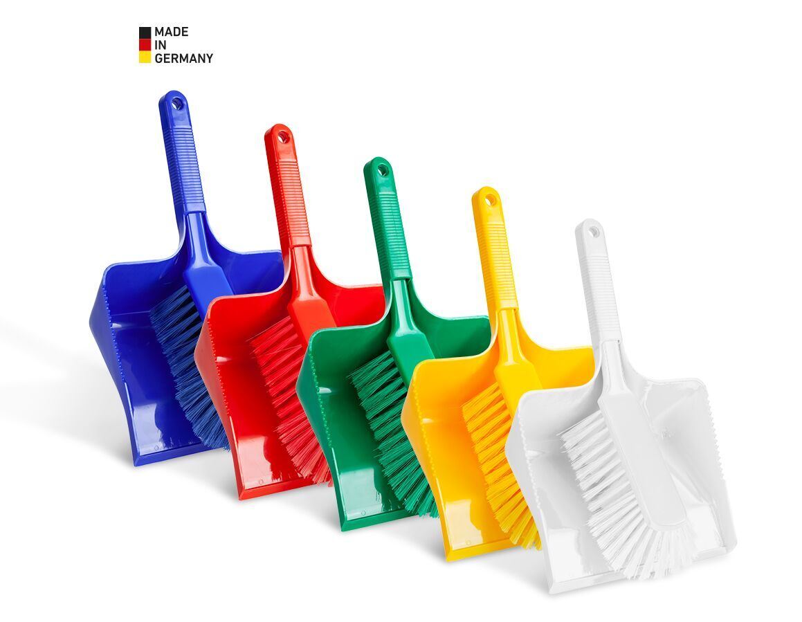 Brooms | Brushes | Scrubbers: Pan and Brush Set + green