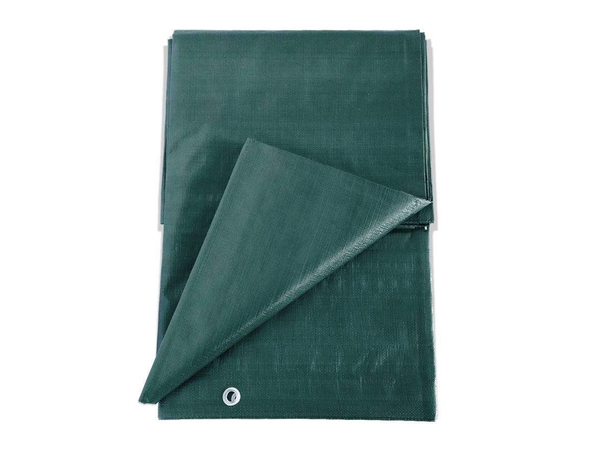 Construction tarpaulins | Fabric tarpaulins: Canvas Cover with Eyelets