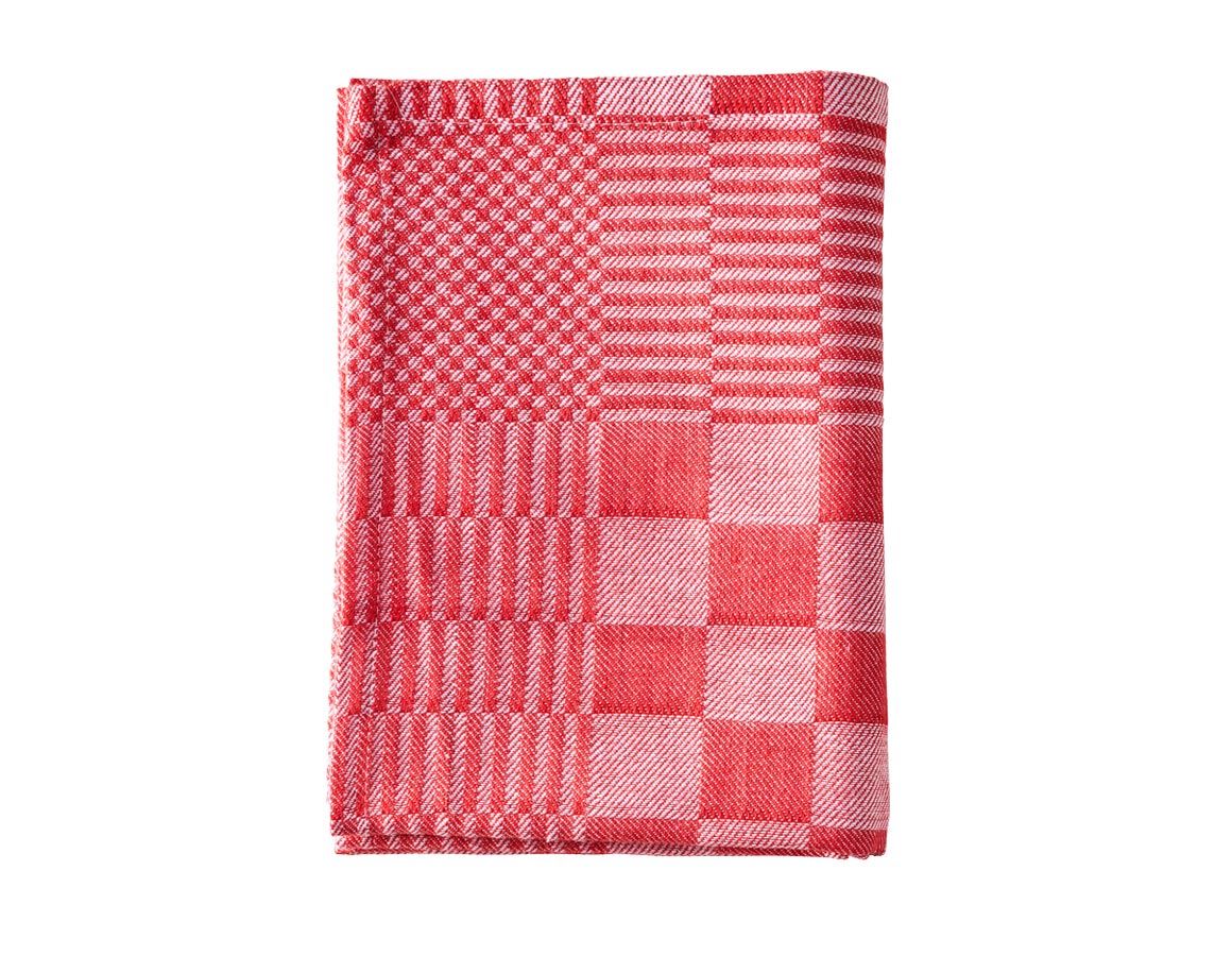 Cloths: e.s. Tea towels solid, pack of 3 + red